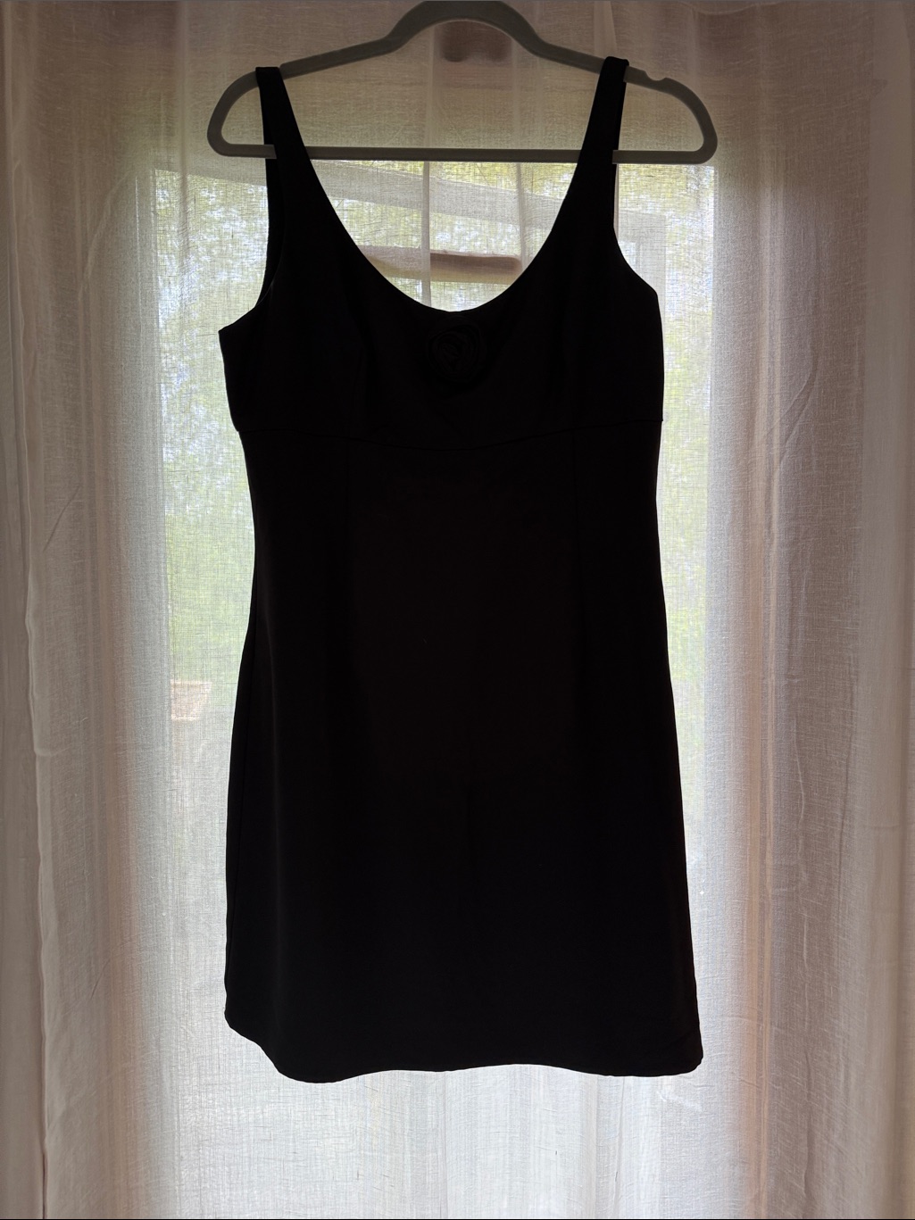 Rails Black Mini Dress With Scoop Neck